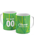 Mug with the Atlas 2026-27 Goalkeeper football shirt design by RIPA Football