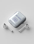 AirPods case with the Atlético Madrid 2026-27 Third football shirt design by RIPA Football