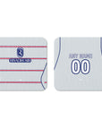 Coaster with the Atlético Madrid 2026-27 Third football shirt design by RIPA Football