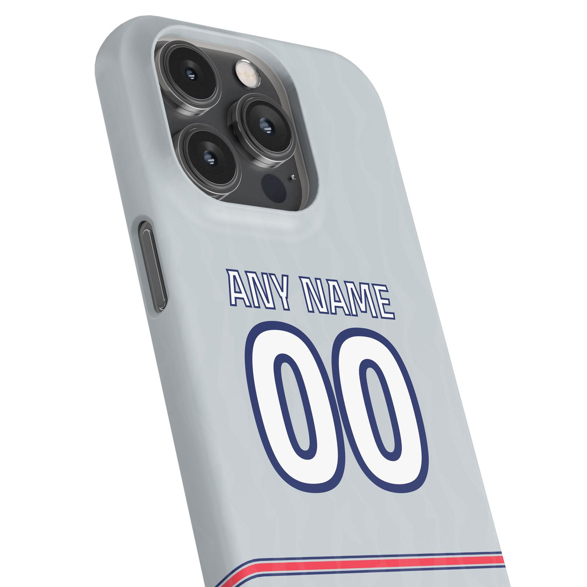 Phone case with the Atlético Madrid 2026-27 Third football shirt design by RIPA Football