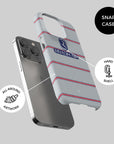 Phone case with the Atlético Madrid 2026-27 Third football shirt design by RIPA Football