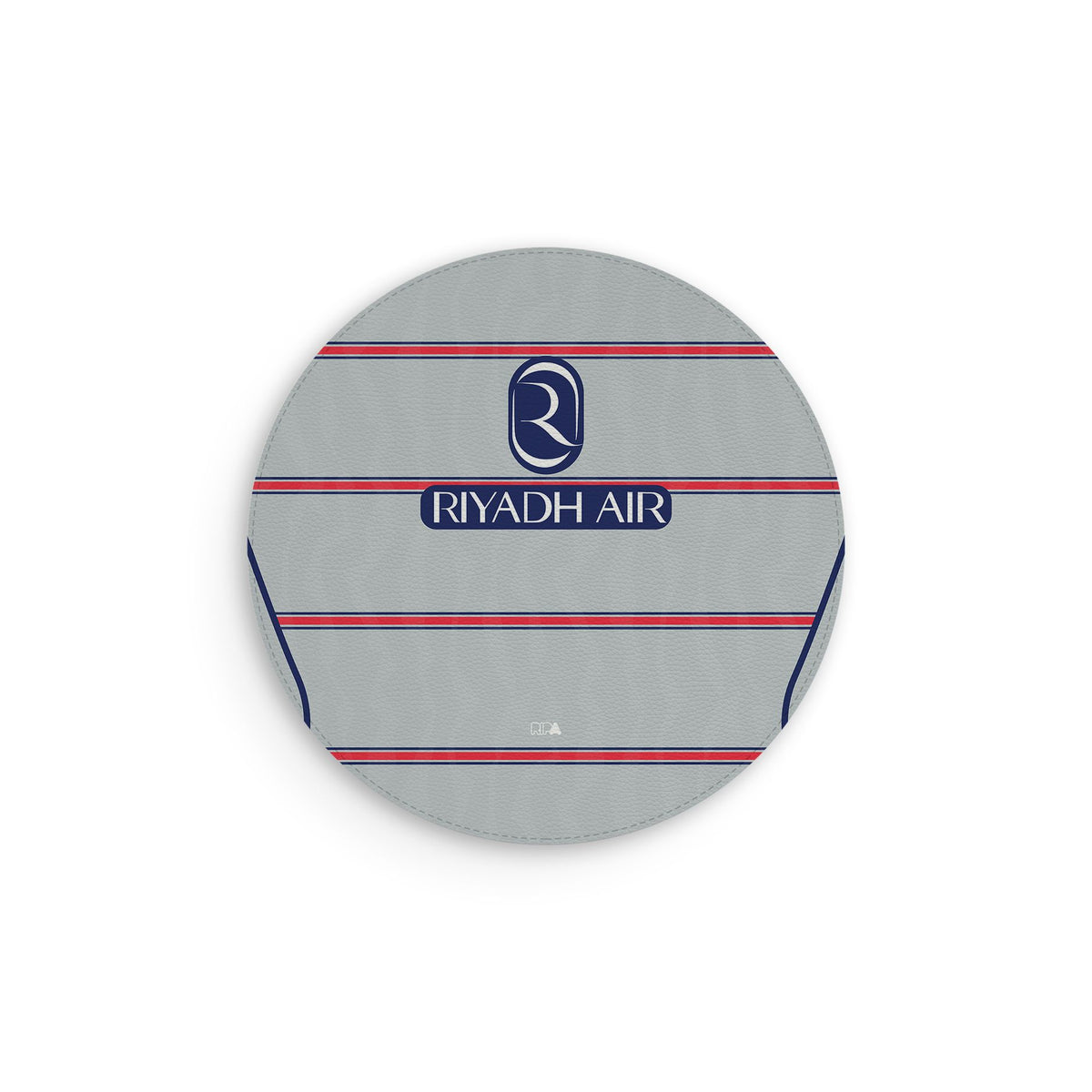 Mouse pad with the Atlético Madrid 2026-27 Third football shirt design by RIPA Football