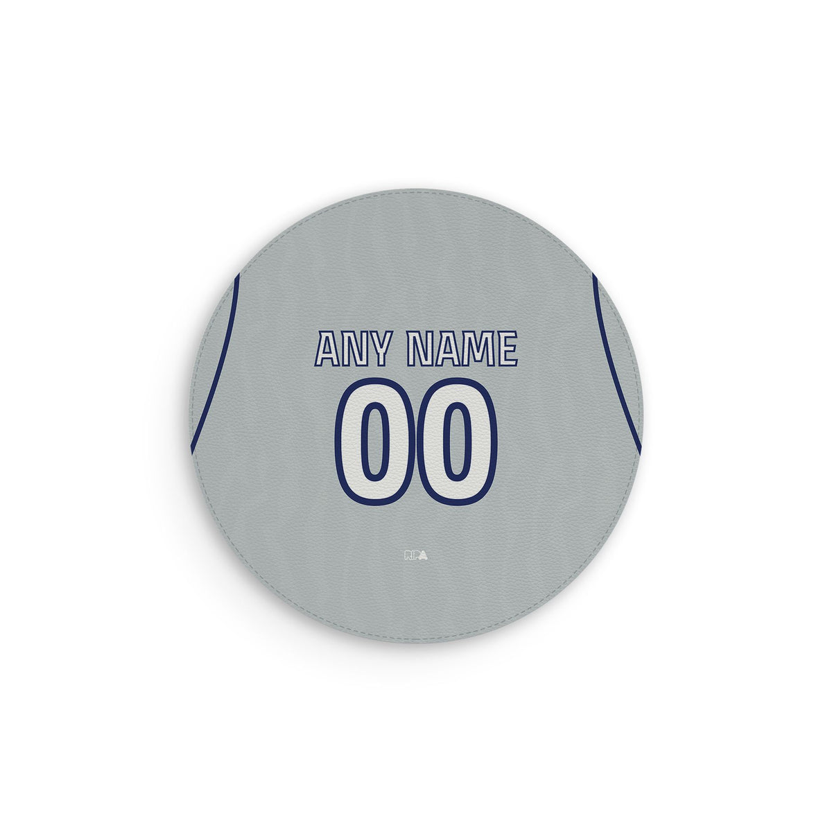 Mouse pad with the Atlético Madrid 2026-27 Third football shirt design by RIPA Football