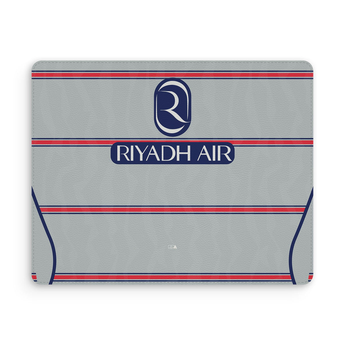 Mouse pad with the Atlético Madrid 2026-27 Third football shirt design by RIPA Football
