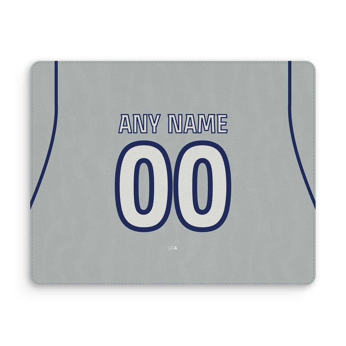 Mouse pad with the Atlético Madrid 2026-27 Third football shirt design by RIPA Football