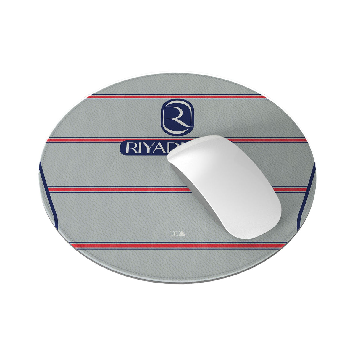Mouse pad with the Atlético Madrid 2026-27 Third football shirt design by RIPA Football