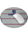 Mouse pad with the Atlético Madrid 2026-27 Third football shirt design by RIPA Football