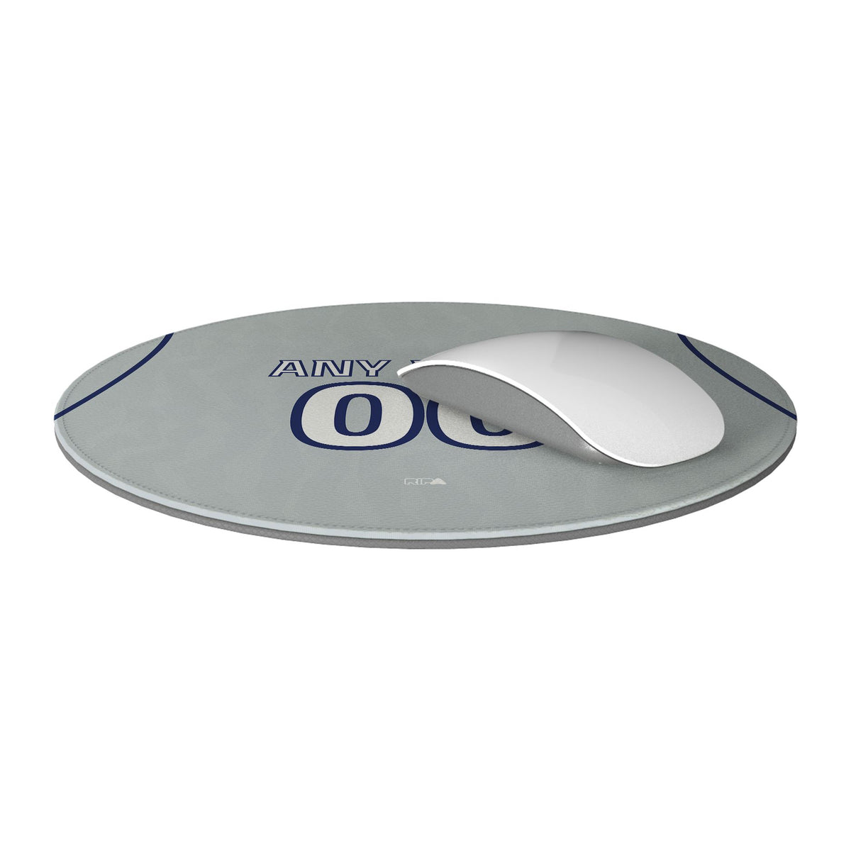 Mouse pad with the Atlético Madrid 2026-27 Third football shirt design by RIPA Football