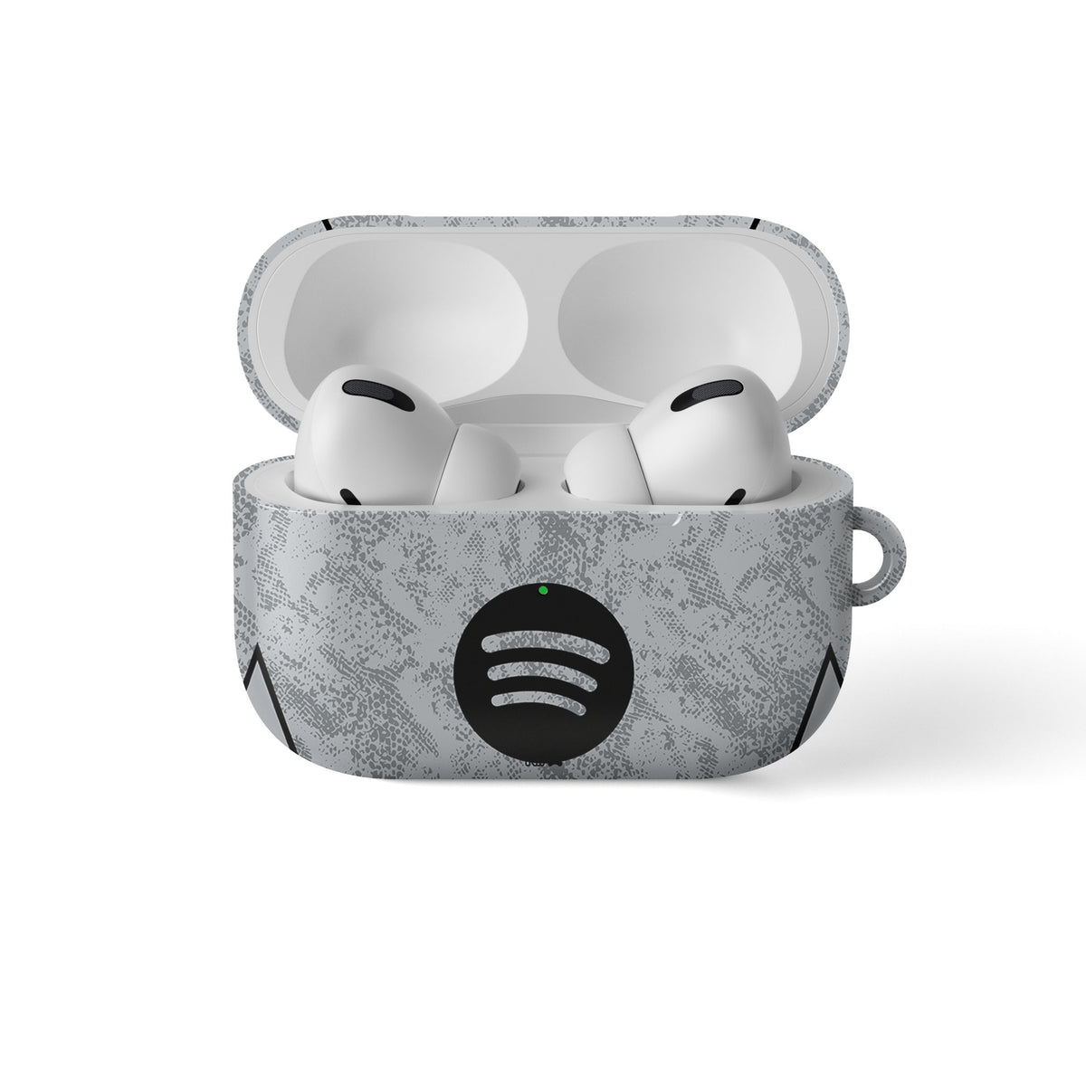 AirPods case with the Barcelona 2026-27 Goalkeeper football shirt design by RIPA Football