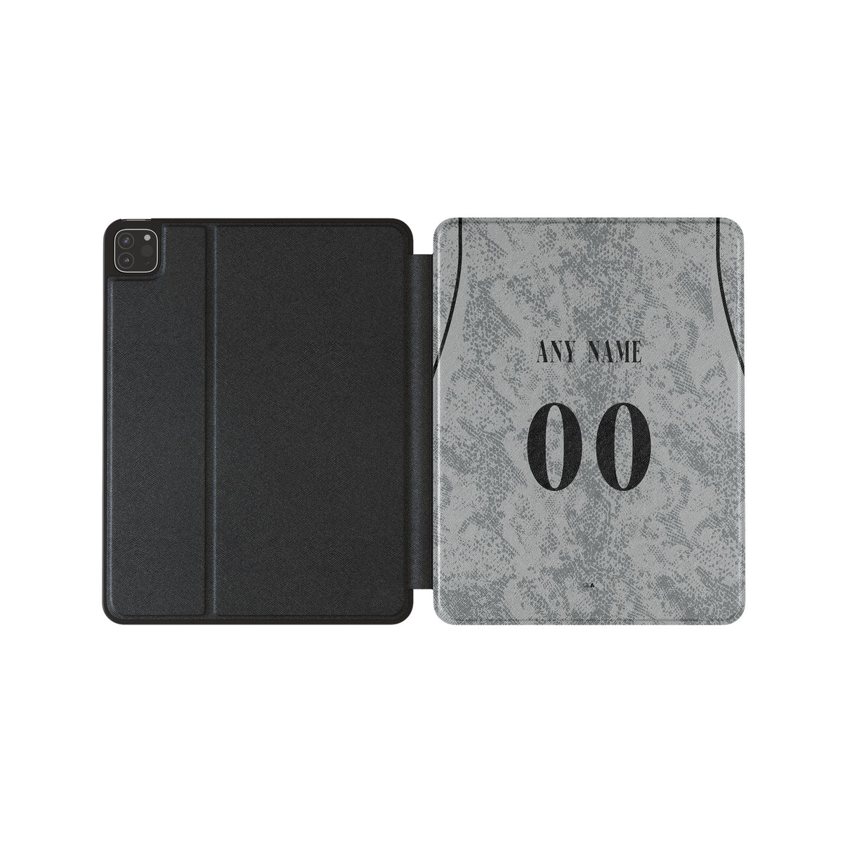 iPad case with the Barcelona 2026-27 Goalkeeper football shirt design by RIPA Football