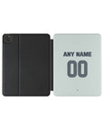 iPad case with the Bayer 04 Leverkusen 2026-27 Away football shirt design by RIPA Football