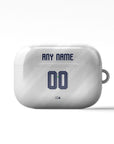 AirPods case with the Bayern Munich 2026-27 Away football shirt design by RIPA Football