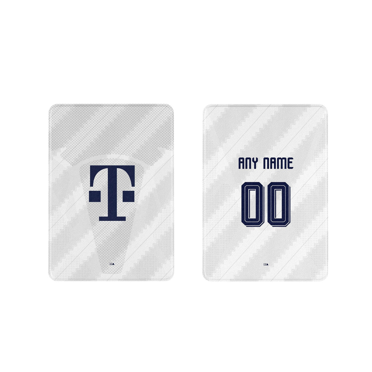 iPad case with the Bayern Munich 2026-27 Away football shirt design by RIPA Football