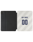 iPad case with the Bayern Munich 2026-27 Away football shirt design by RIPA Football