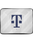 Laptop sleeve with the Bayern Munich 2026-27 Away football shirt design by RIPA Football