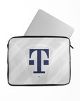 Laptop sleeve with the Bayern Munich 2026-27 Away football shirt design by RIPA Football