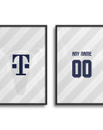 Print with the Bayern Munich 2026-27 Away football shirt design by RIPA Football