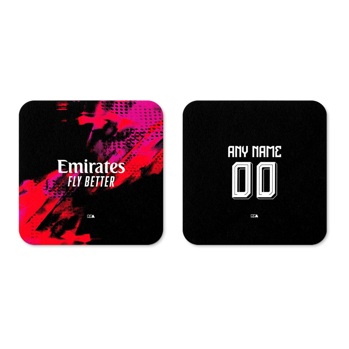 Coaster with the Benfica 2026-27 Third football shirt design by RIPA Football