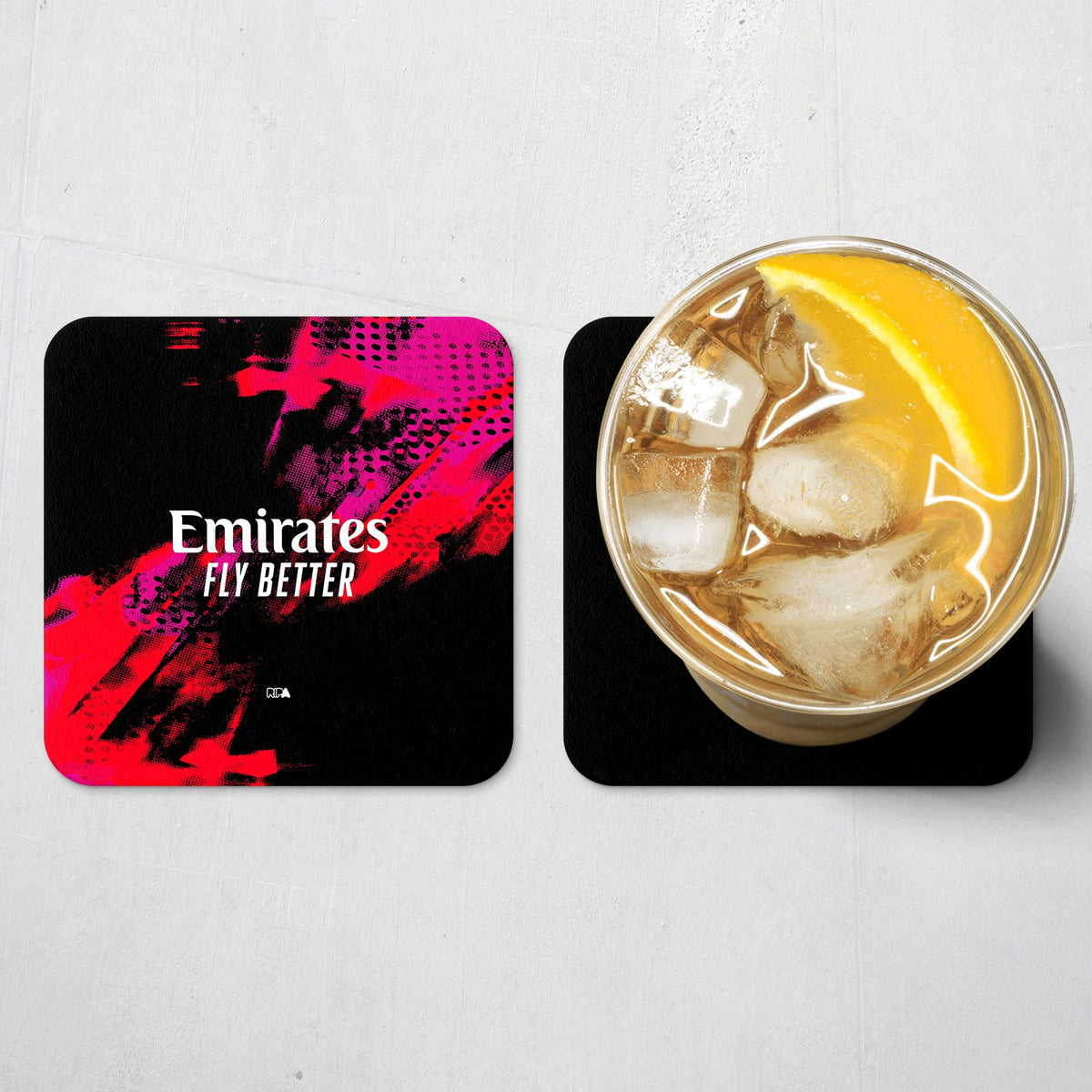 Coaster with the Benfica 2026-27 Third football shirt design by RIPA Football