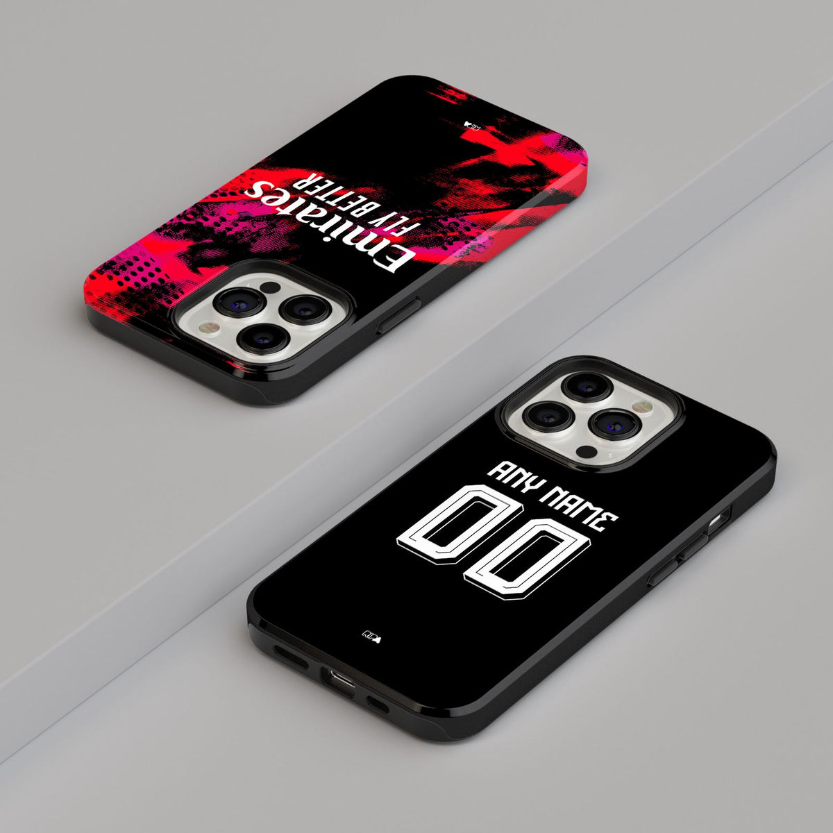 Phone case with the Benfica 2026-27 Third football shirt design by RIPA Football