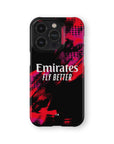 Phone case with the Benfica 2026-27 Third football shirt design by RIPA Football