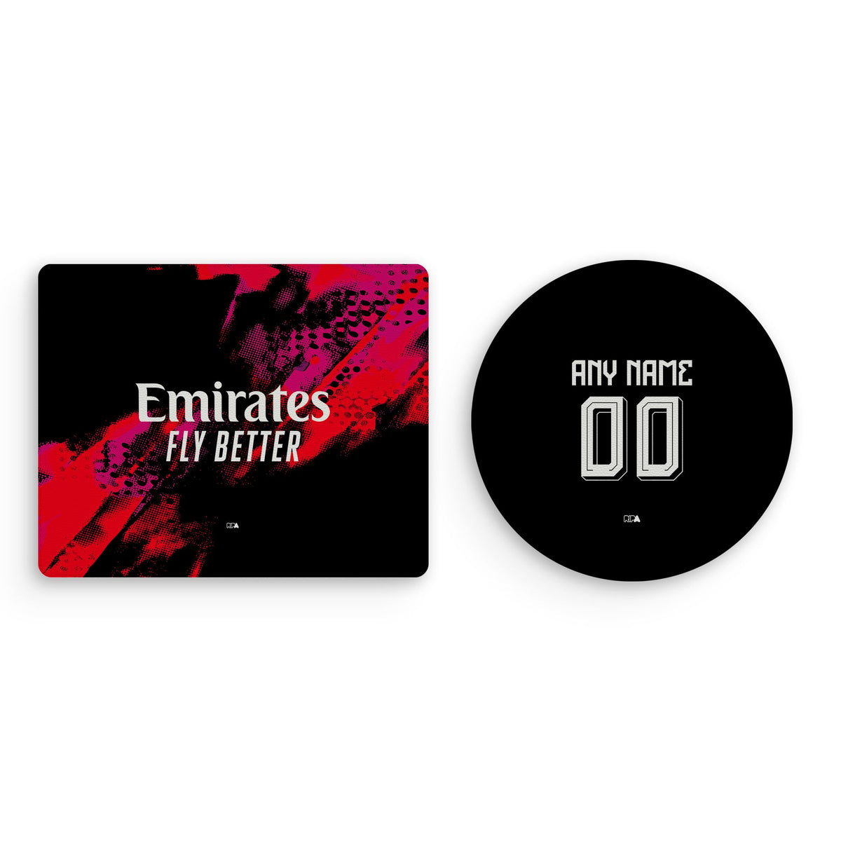Mouse pad with the Benfica 2026-27 Third football shirt design by RIPA Football