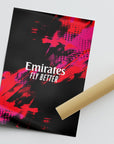 Print with the Benfica 2026-27 Third football shirt design by RIPA Football