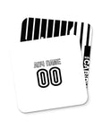 Coaster with the Besiktas 2026-27 Away football shirt design by RIPA Football