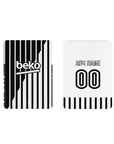 iPad case with the Besiktas 2026-27 Away football shirt design by RIPA Football