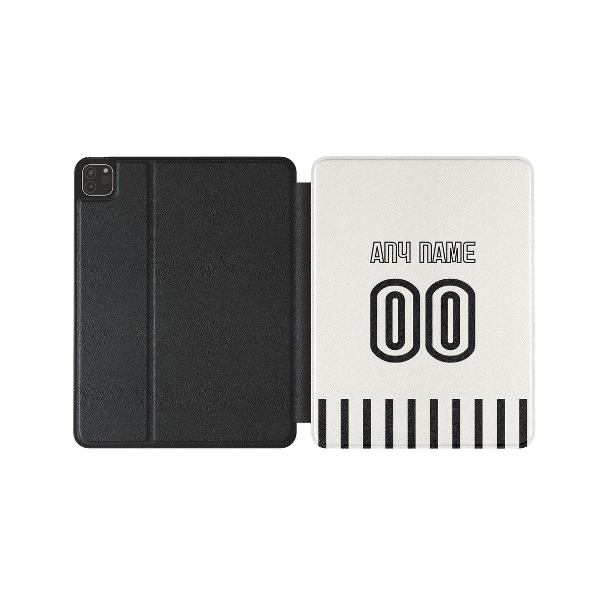 iPad case with the Besiktas 2026-27 Away football shirt design by RIPA Football