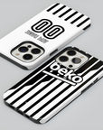 Phone case with the Besiktas 2026-27 Away football shirt design by RIPA Football