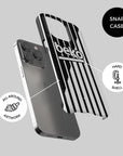 Phone case with the Besiktas 2026-27 Away football shirt design by RIPA Football