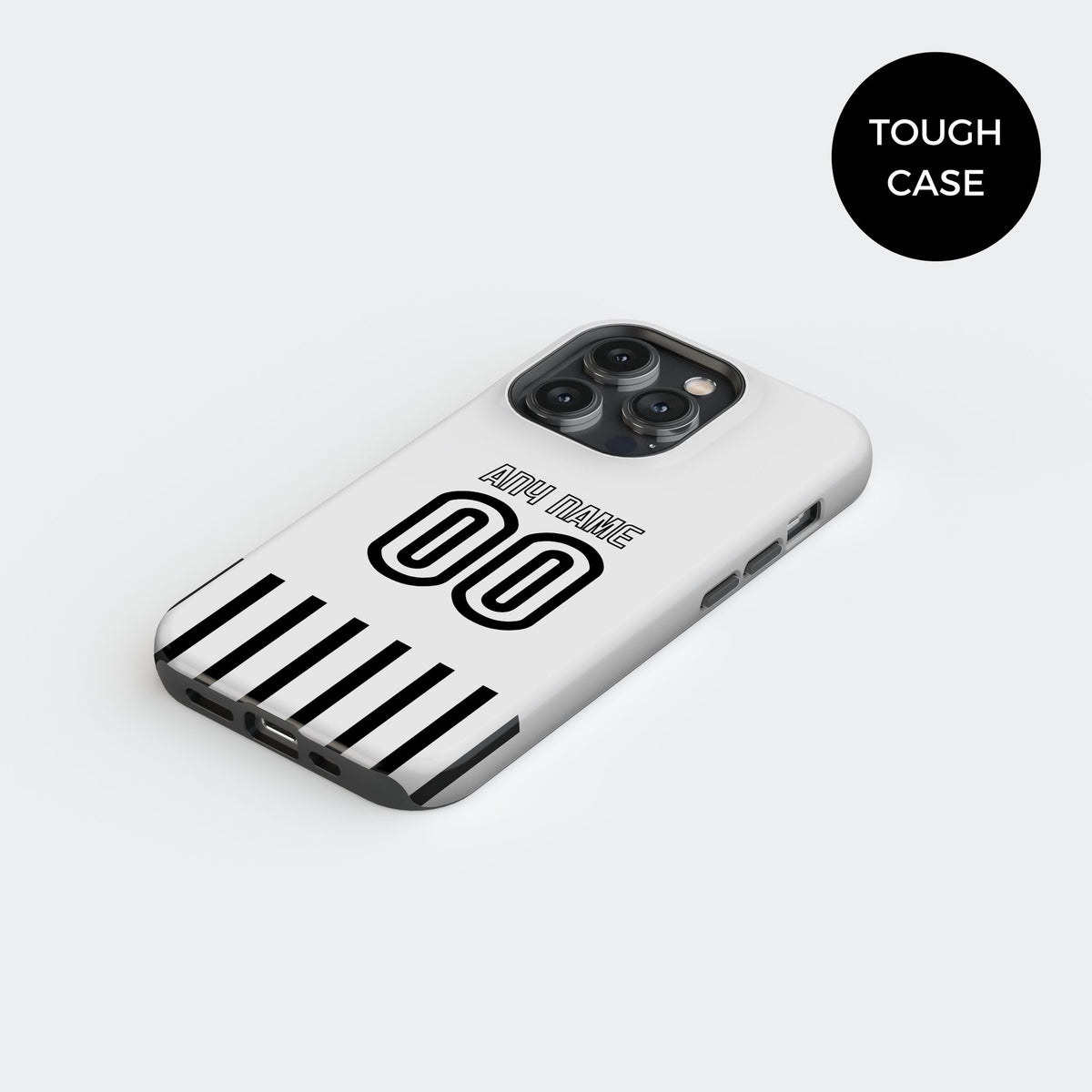 Phone case with the Besiktas 2026-27 Away football shirt design by RIPA Football