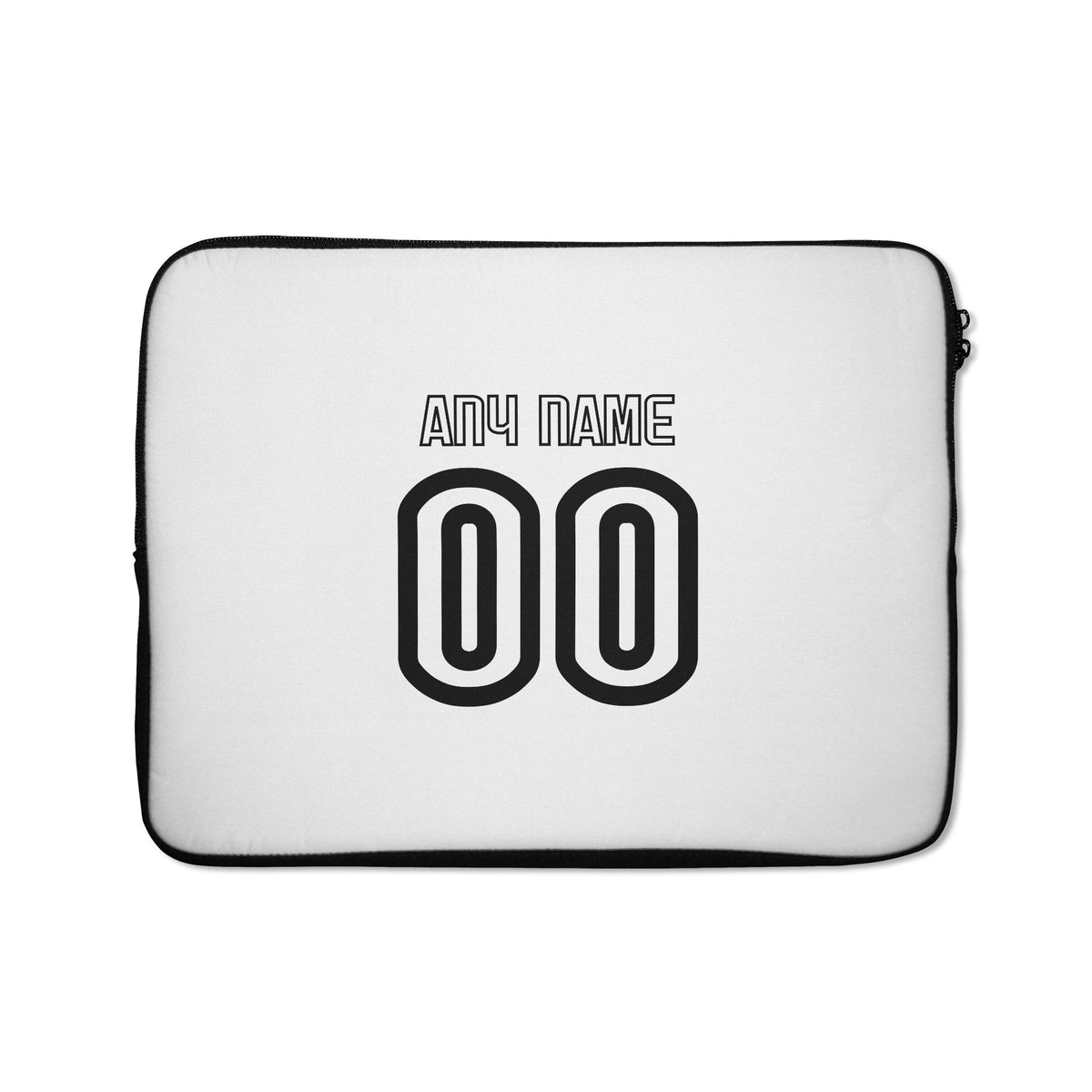 Laptop sleeve with the Besiktas 2026-27 Away football shirt design by RIPA Football