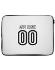 Laptop sleeve with the Besiktas 2026-27 Away football shirt design by RIPA Football
