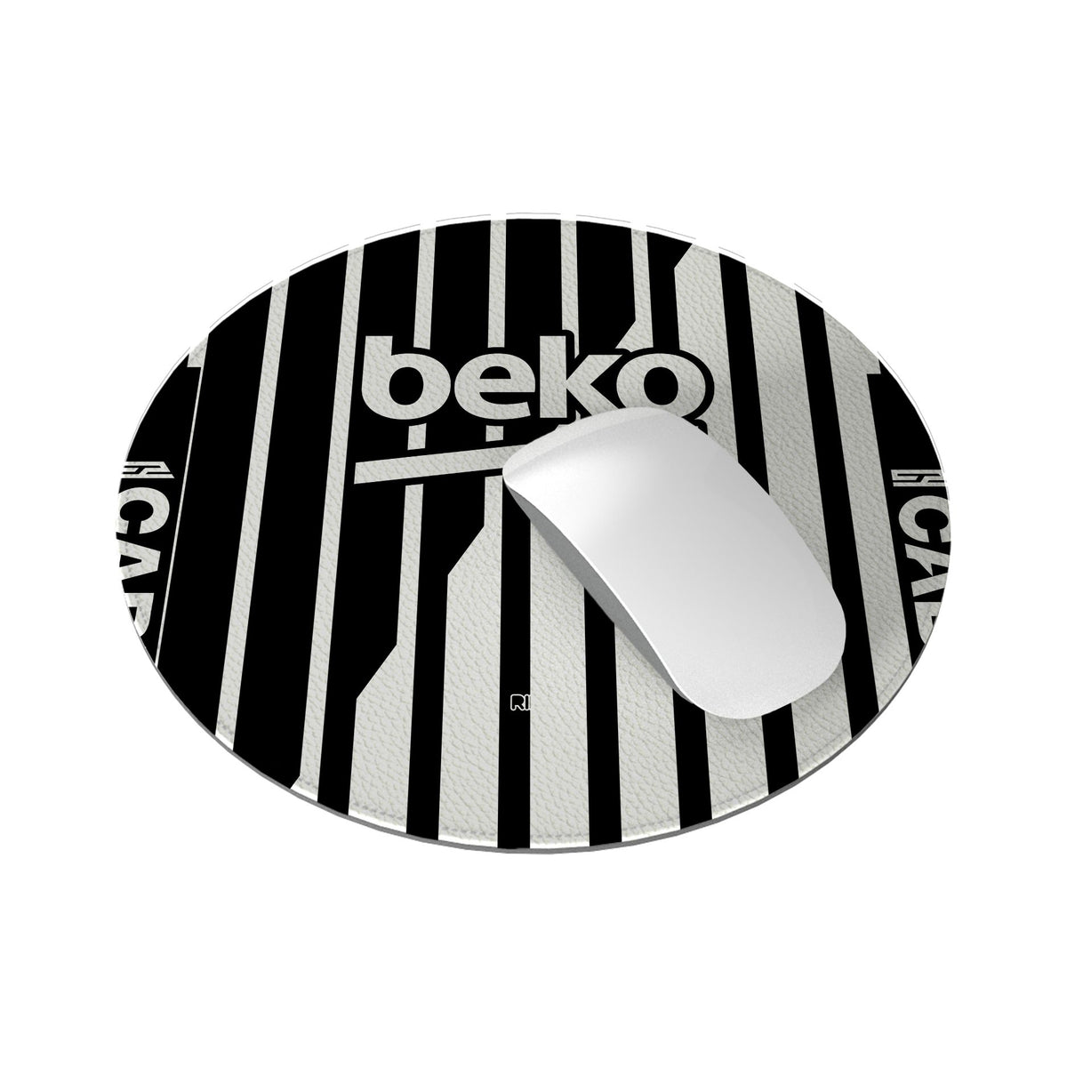 Mouse pad with the Besiktas 2026-27 Away football shirt design by RIPA Football