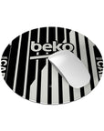 Mouse pad with the Besiktas 2026-27 Away football shirt design by RIPA Football