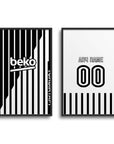 Print with the Besiktas 2026-27 Away football shirt design by RIPA Football
