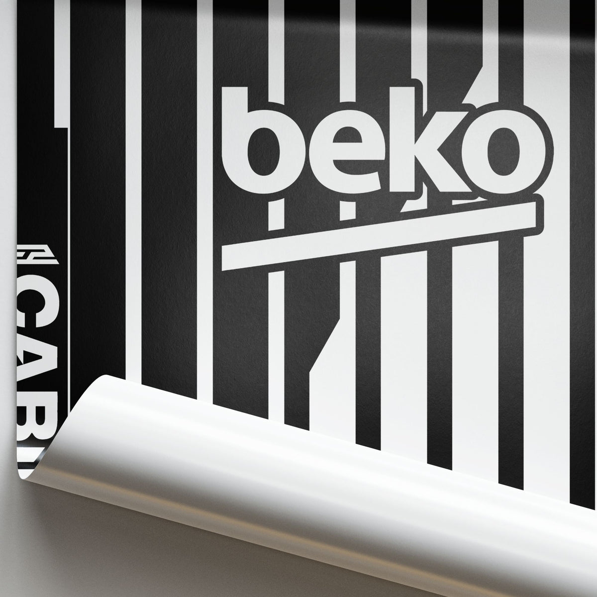 Print with the Besiktas 2026-27 Away football shirt design by RIPA Football