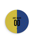 Mouse pad with the Boca Juniors 2026 Prematch football shirt design by RIPA Football