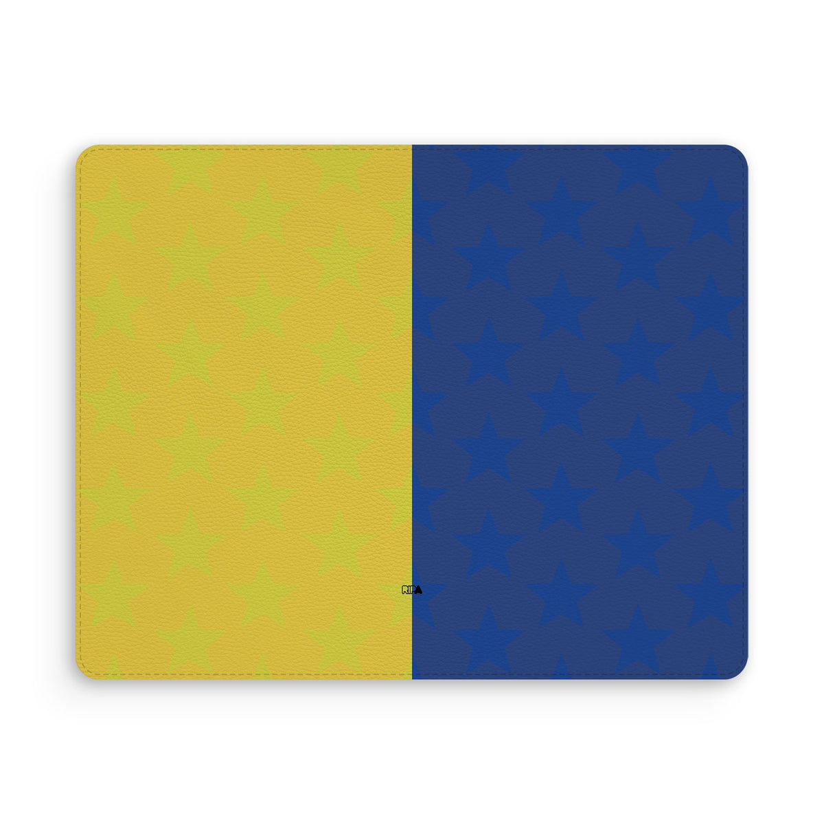 Mouse pad with the Boca Juniors 2026 Prematch football shirt design by RIPA Football