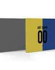 Mouse pad with the Boca Juniors 2026 Prematch football shirt design by RIPA Football