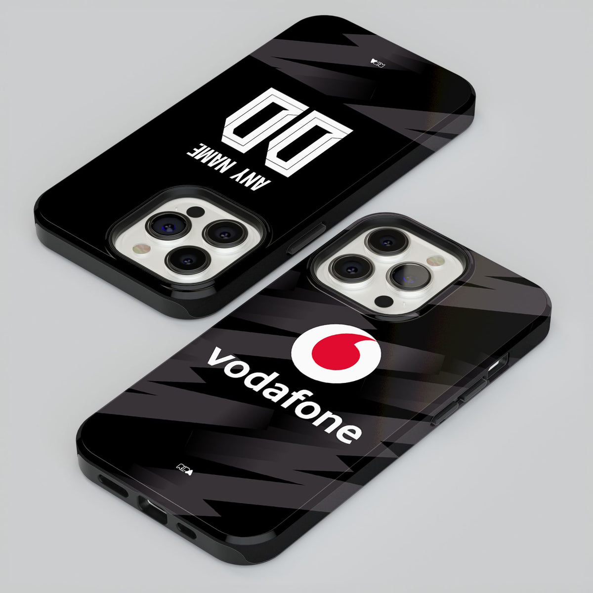 Phone case with the Borussia Dortmund 2026-27 Away football shirt design by RIPA Football