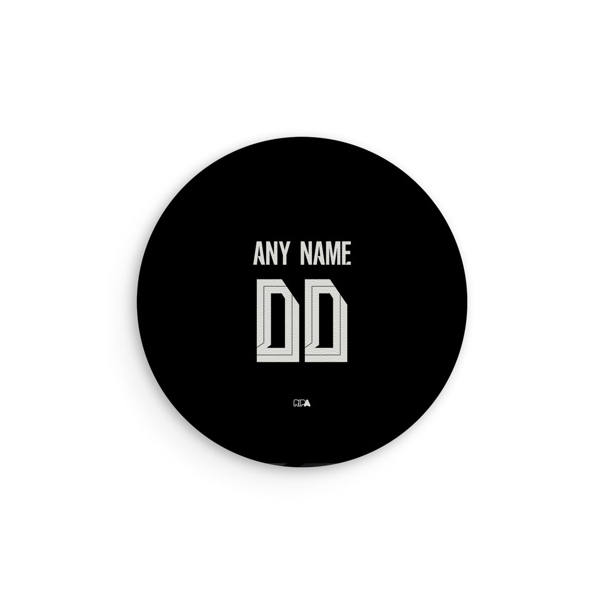 Mouse pad with the Borussia Dortmund 2026-27 Away football shirt design by RIPA Football