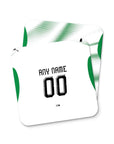 Coaster with the Borussia Mönchengladbach 2026-27 Home football shirt design by RIPA Football