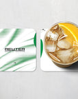 Coaster with the Borussia Mönchengladbach 2026-27 Home football shirt design by RIPA Football
