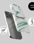 Phone case with the Borussia Mönchengladbach 2026-27 Home football shirt design by RIPA Football