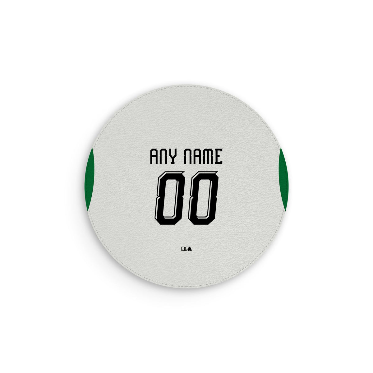 Mouse pad with the Borussia Mönchengladbach 2026-27 Home football shirt design by RIPA Football