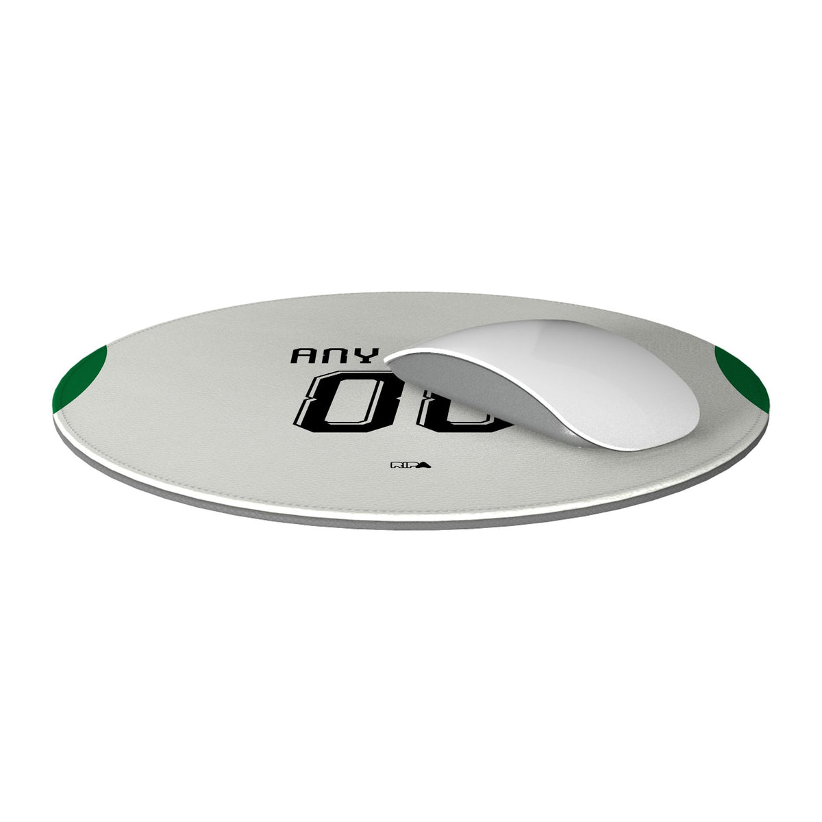 Mouse pad with the Borussia Mönchengladbach 2026-27 Home football shirt design by RIPA Football