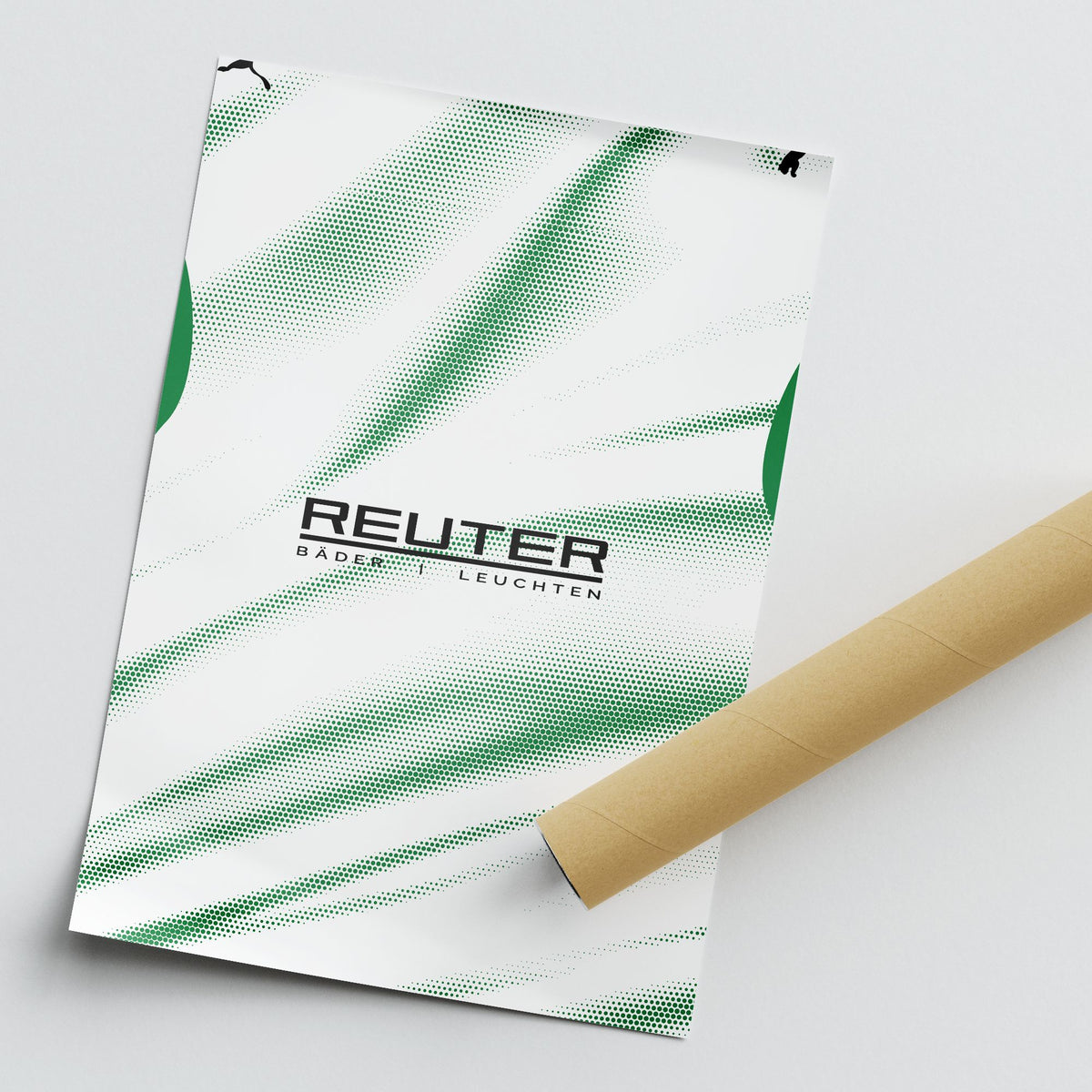 Print with the Borussia Mönchengladbach 2026-27 Home football shirt design by RIPA Football